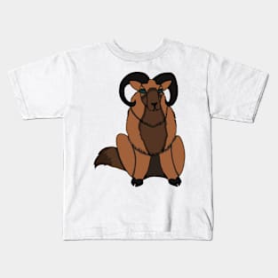 Newfoundland Ram :: Imaginary Creatures Kids T-Shirt